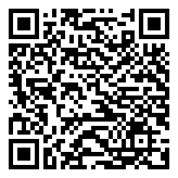 QR-Code - schickes Clandesign / Blau - Weiß
